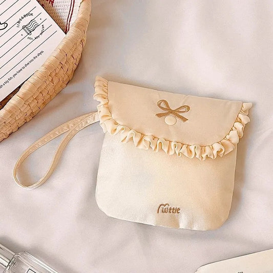 Frill Ribbon Pouch